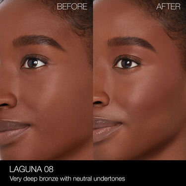 NARS_SP23_LagunaCollection_PDPCrop_OnModel_BeforeAfter_LagunaBronzingPowder_Laguna08, NARS Bronceadores