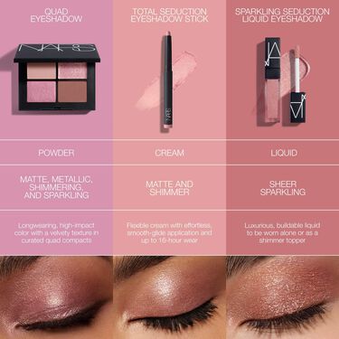 SPARKLING SEDUCTION LIQUID EYESHADOW, NARS Sombras y paletas