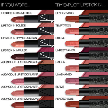 Explicit Lipstick, NARS Barra de labios