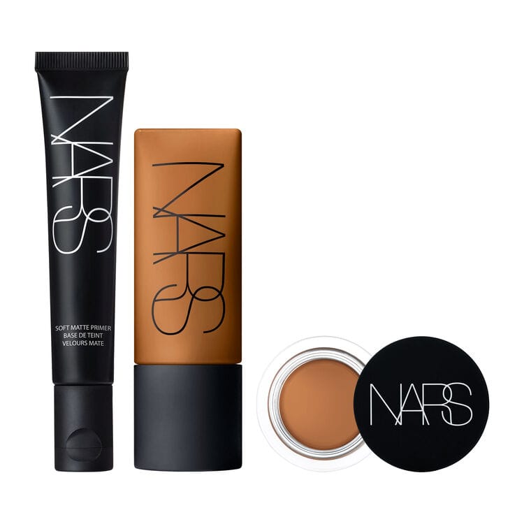 The Soft Matte Primer, Concealer & Foundation Bundle, NARS Prebases de maquillaje
