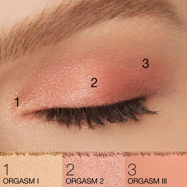 Quad Eyeshadow, NARS Orgasm Collection