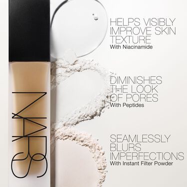 NATURAL MATTE LONGWEAR FOUNDATION, NARS Bases de maquillaje