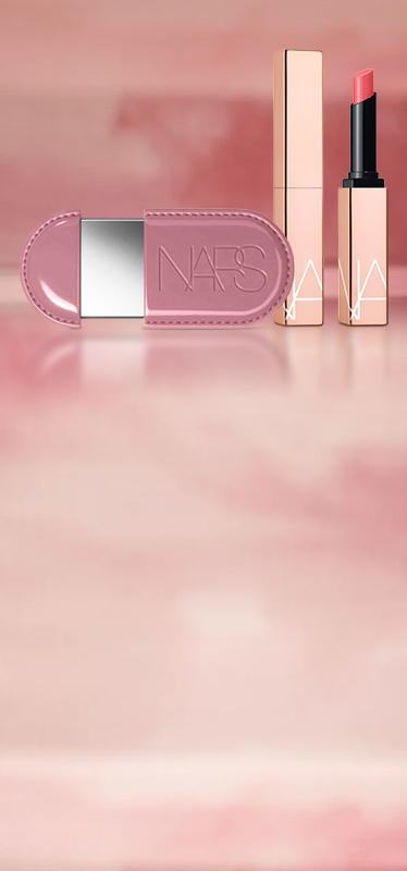 Afterglow Sensual Shine Lipstick y espejo rosa de regalo