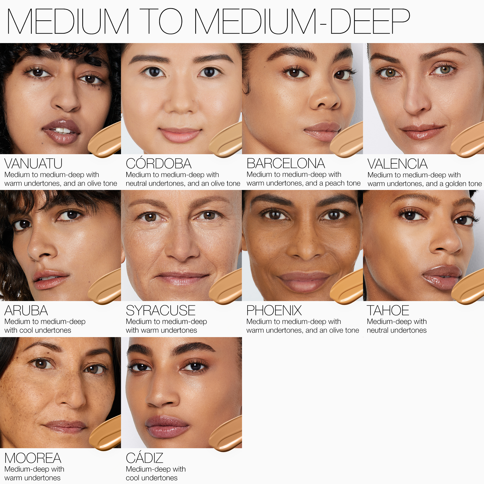 Light Reflecting Advanced Skincare Foundation, NARS Bases de maquillaje