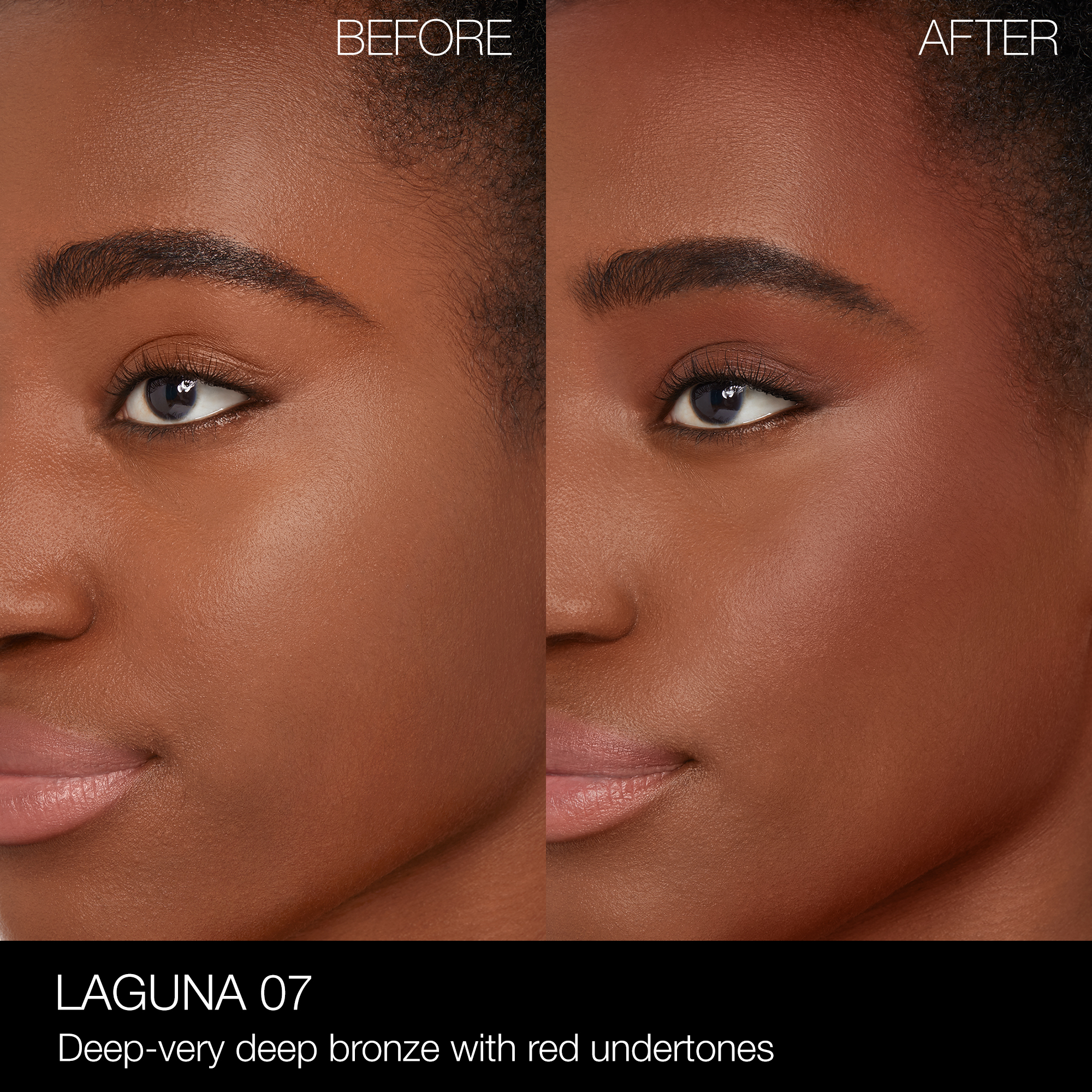 NARS_SP23_LagunaCollection_PDPCrop_OnModel_BeforeAfter_LagunaBronzingPowder_Laguna07, Nars Bronceadores